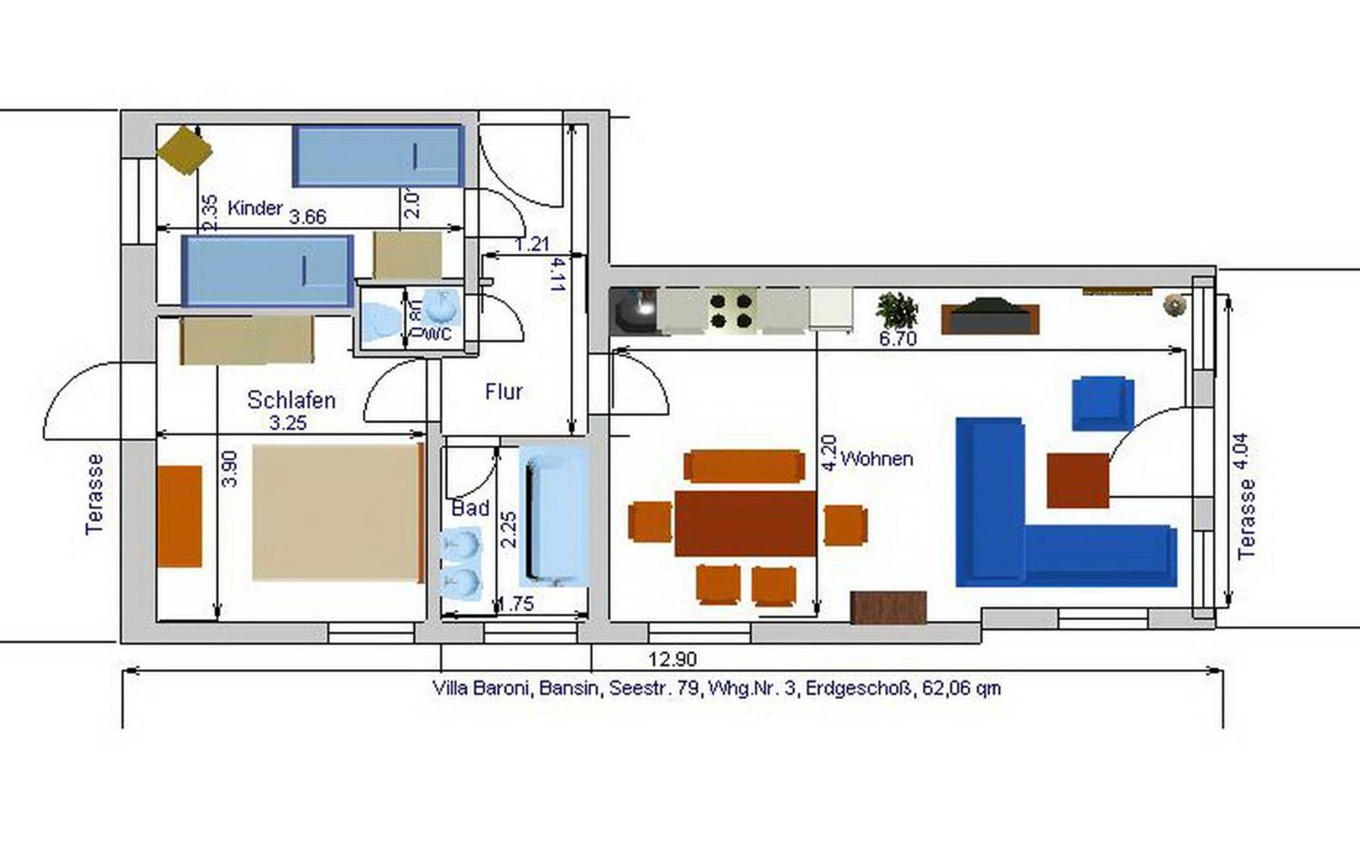 Schoene Ferienwohnung In Seebad Bansin 200M Vom Strand Heringsdorf  Exteriér fotografie